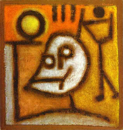 Death and Fire Paul Klee